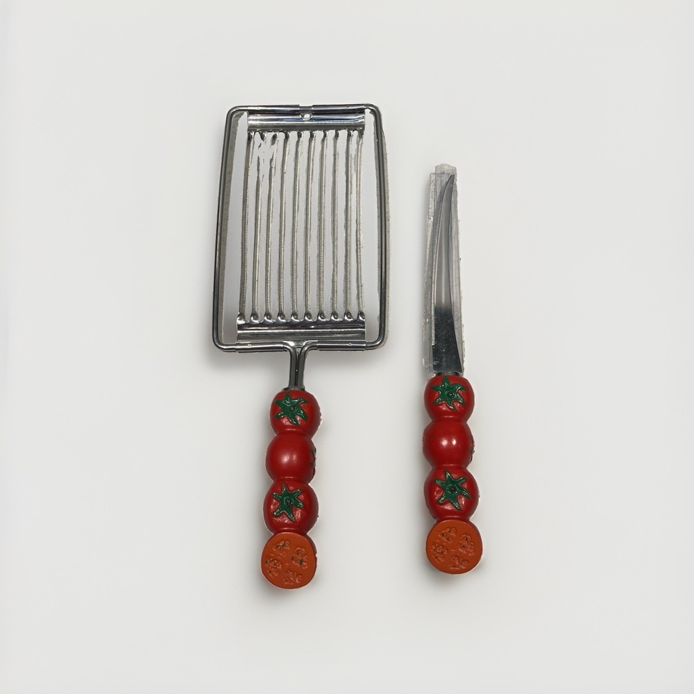 Vintage Tomado Holland Handle Kitchen Slicer and Knife Set Family Heritage